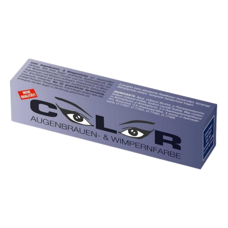Color AWF Wenkbrauw- en wimperverf Blauw 15ml
