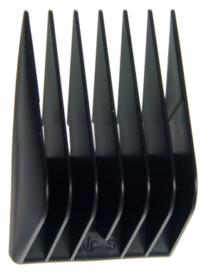 Opzetkam nr.5 (19 mm) zwart plastic