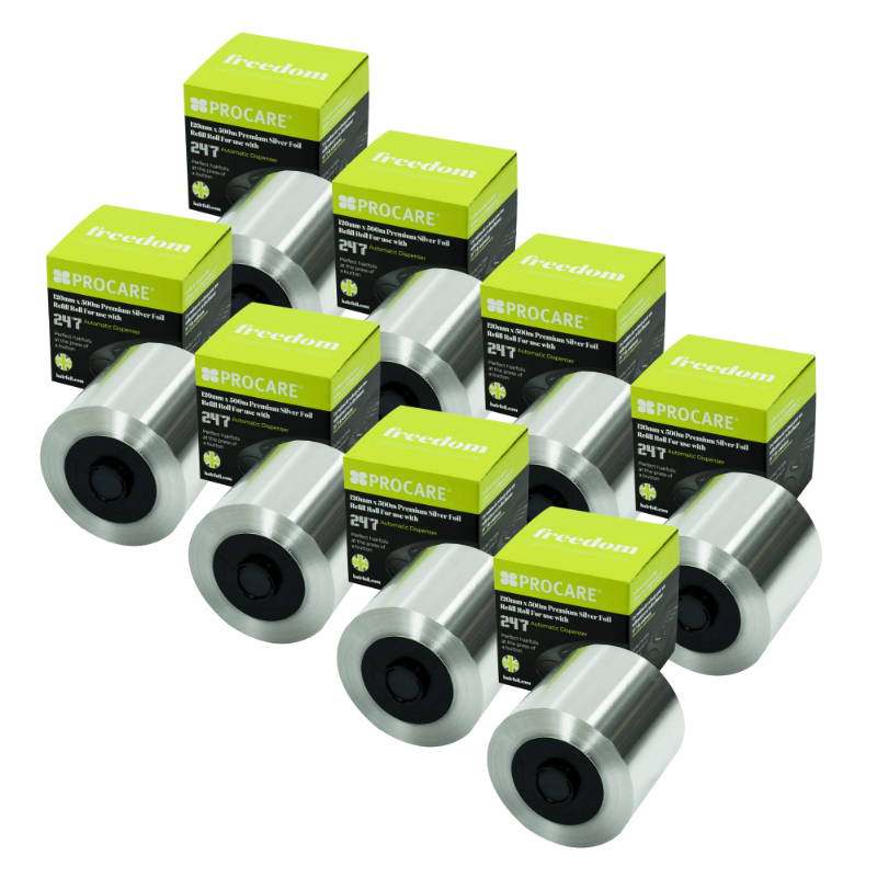 Staffel Actie - Procare 8 rollen folie - van &euro;364,-