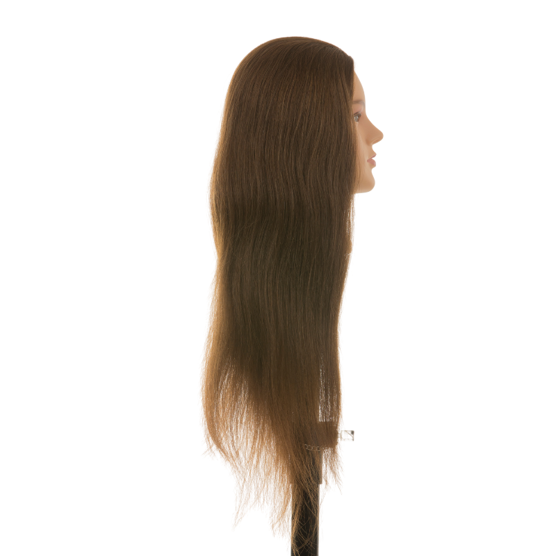 Oefenhoofd Nicole 60 cm Bruin haar