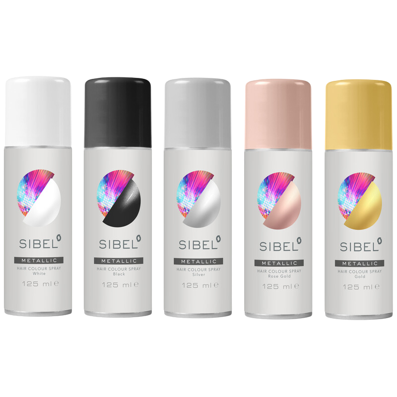 SIBEL Spray Glitter Zilver 125ml