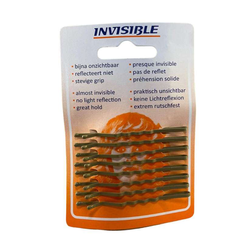 Invisible Schuifjes Blond Lang Doos 36x8