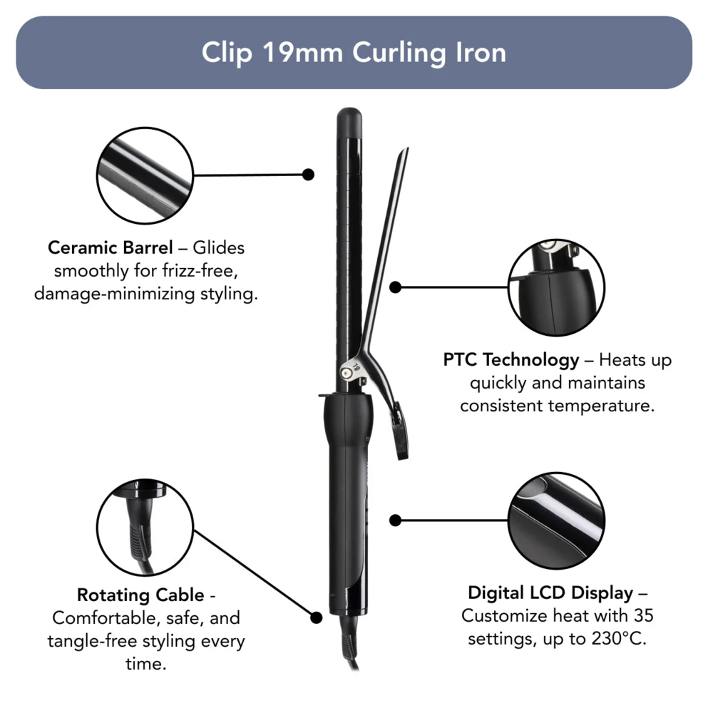 Max Pro Clip 19mm Krultang