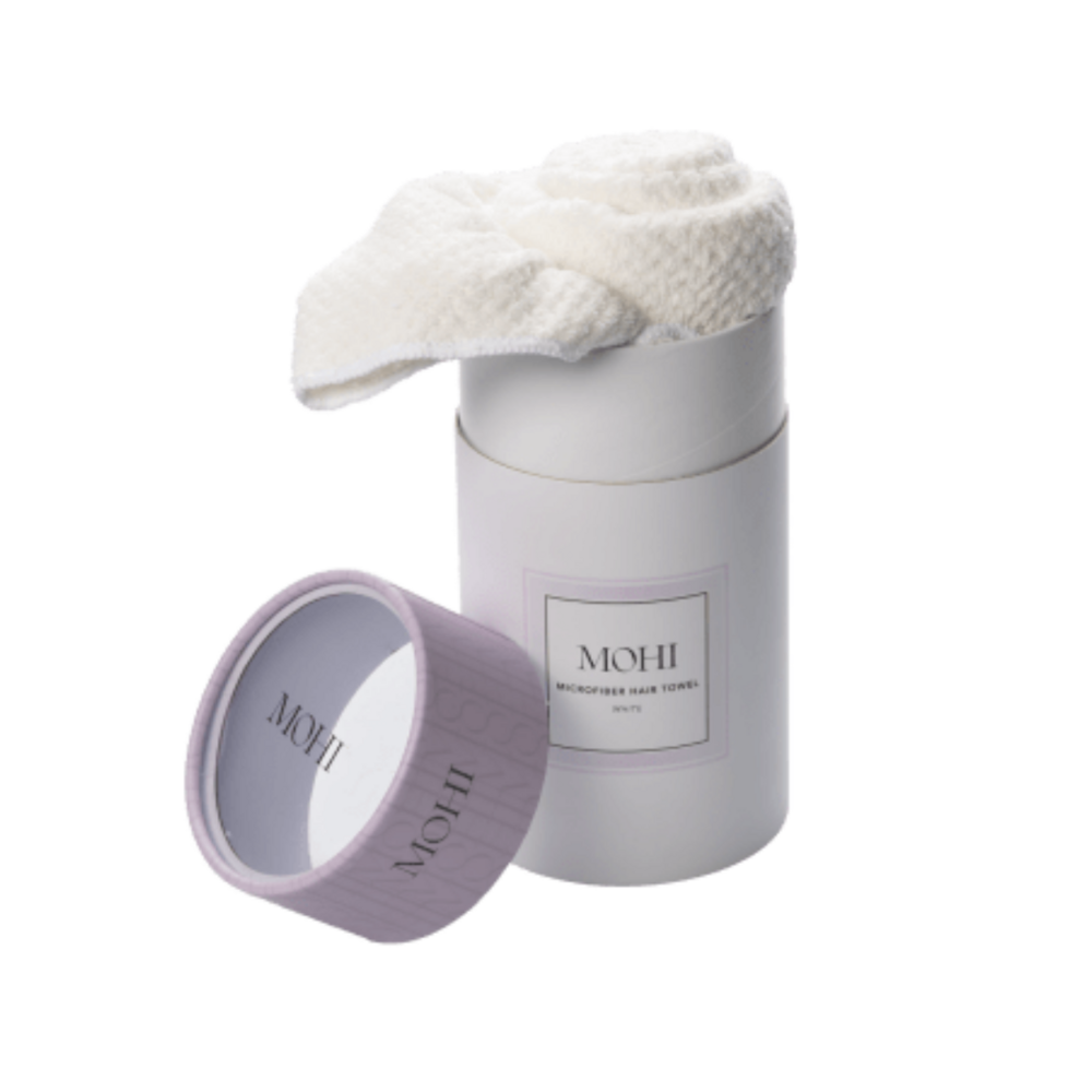 MOHI Microfiber Hair Towel Wit