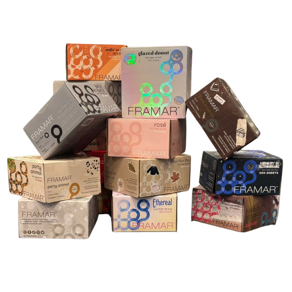 Actie - Framar Pop Up Foil 500 Sheets - 15 doosjes