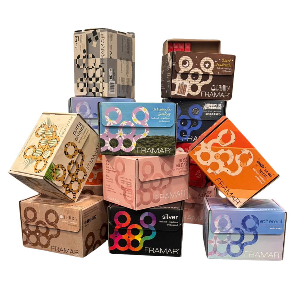 Actie - Framar Embossed Roll Foil 98m - 15 Rollen