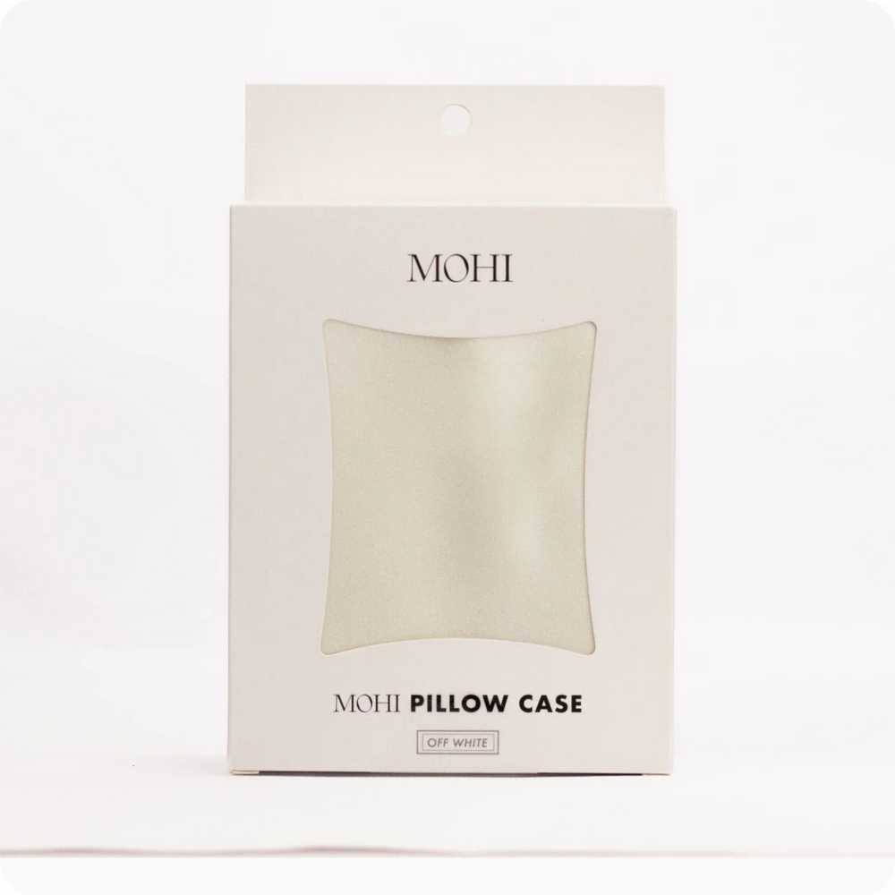 MOHI Satin Pillow Case Off White