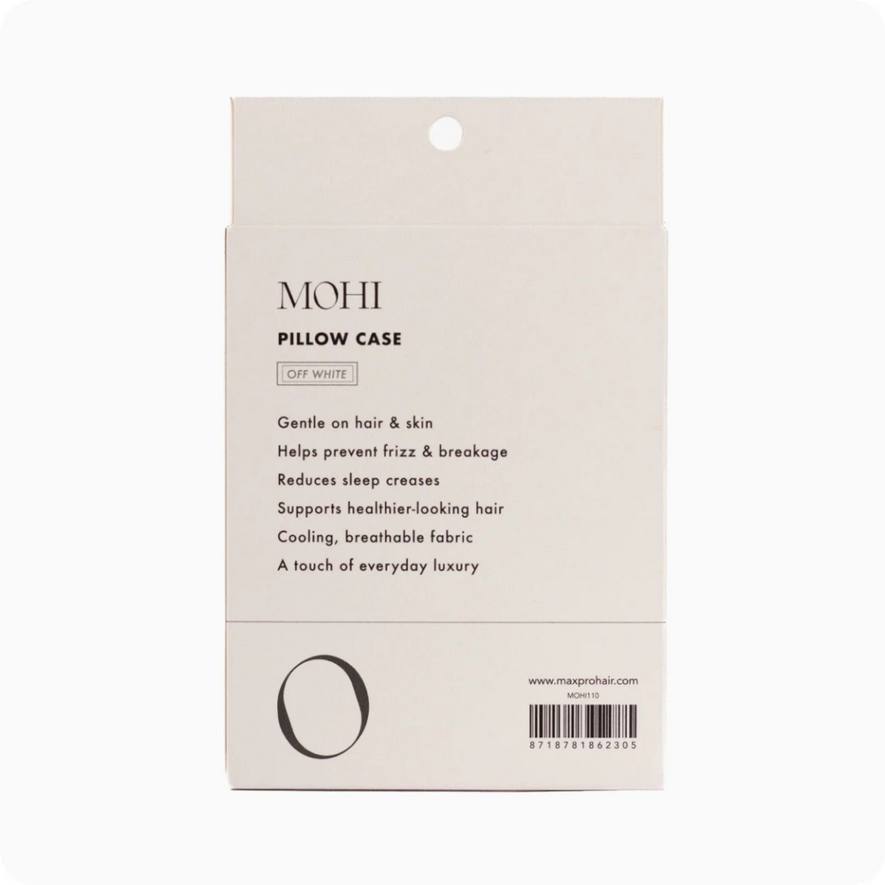 MOHI Satin Pillow Case Off White