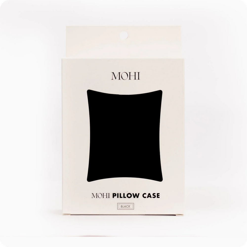 MOHI Satin Pillow Case Black