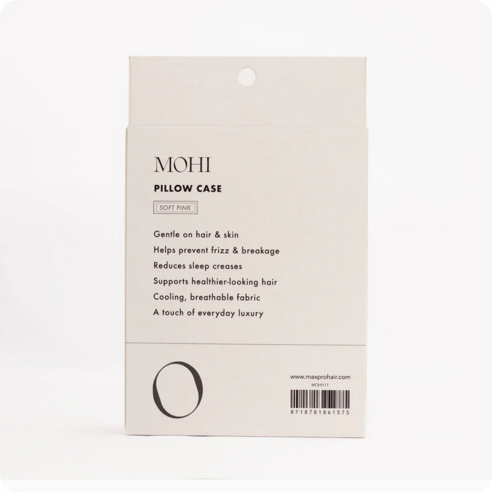 MOHI Satin Pillow Case Soft Pink