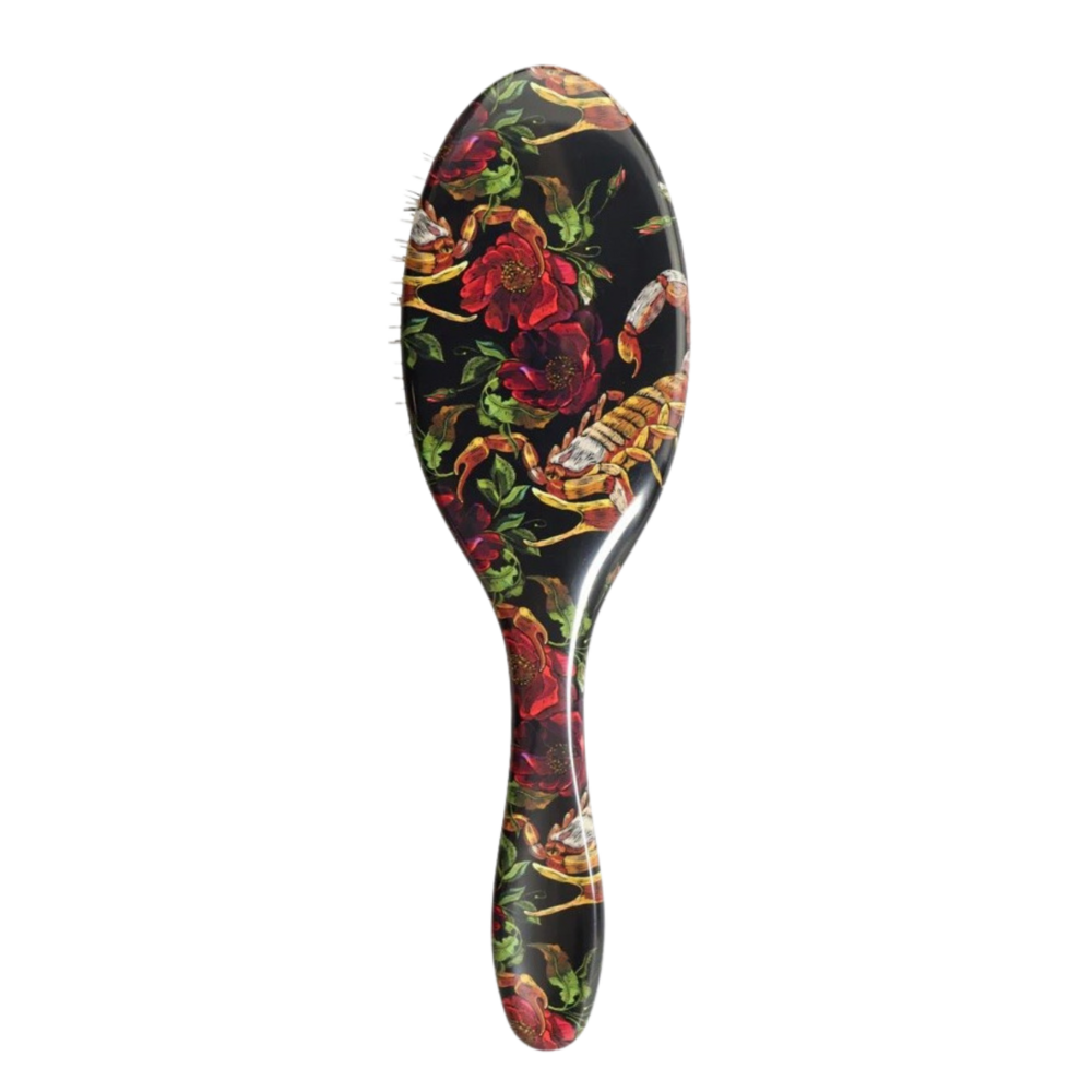 Denman D81M Medium Scorpion Platte Borstel Echt &amp; Nylon Haar