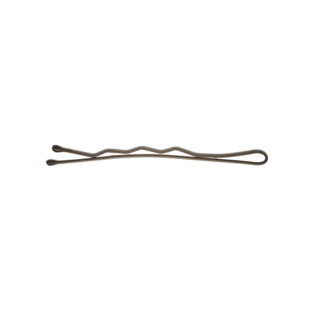 Duchesse Hair Grips - 100 stuks - bruin 5cm