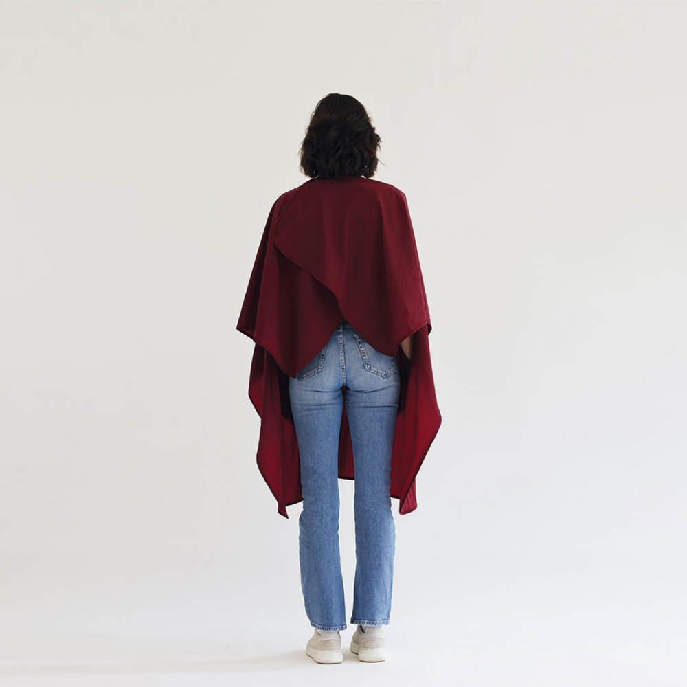 Trend Design Kapmantel Classic Burgundy