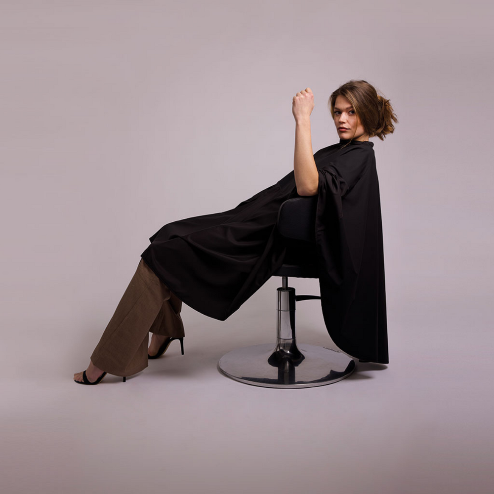 Trend Design Balayage Cape Drukknopen Zwart