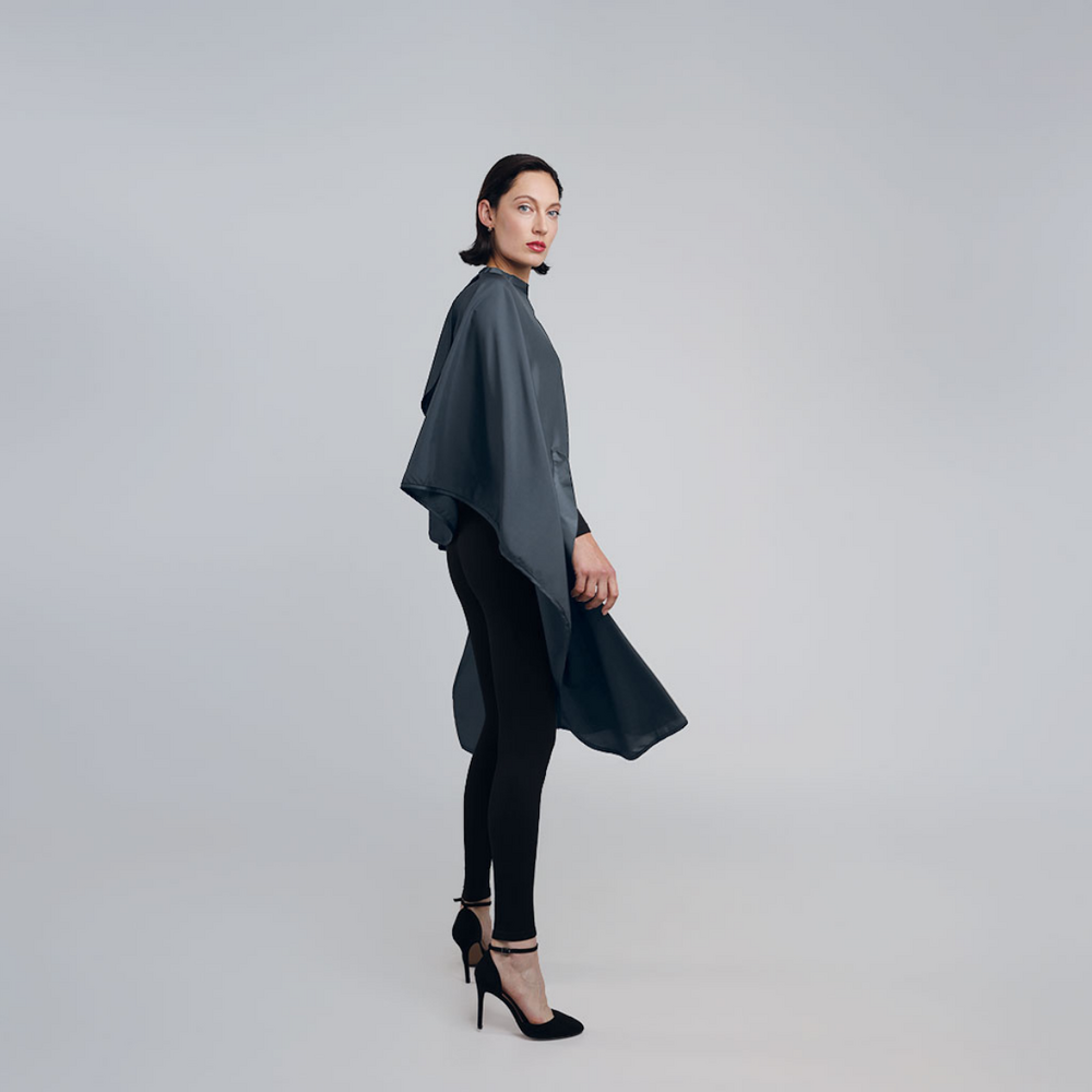 Trend Design Nano Air Cutting Cape Grey Snaps
