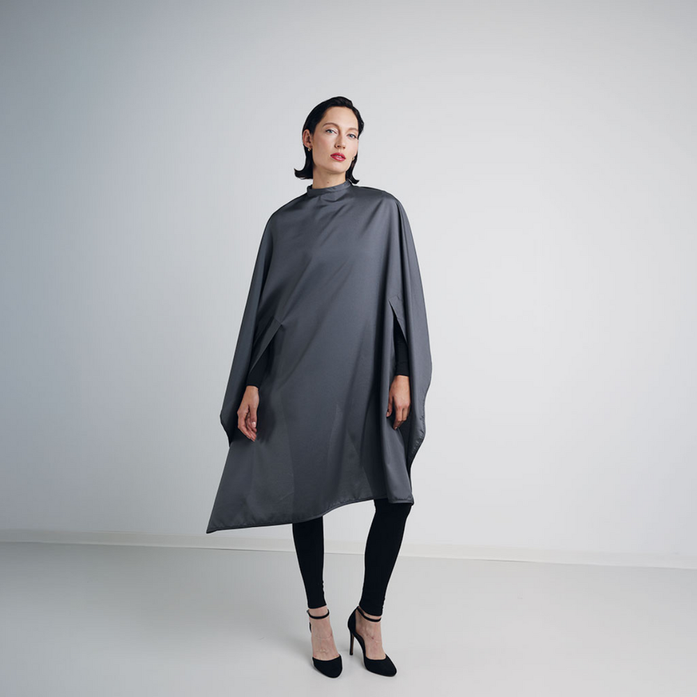 Trend Design Nano Air Cutting Cape Grey Snaps