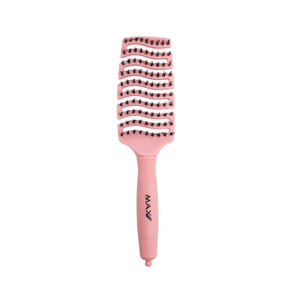 Max Pro Detangler Brush - Pastel Rose