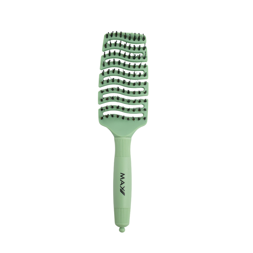 Max Pro Detangler Brush - Minty Glow