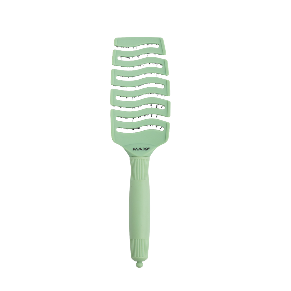 Max Pro Detangler Brush - Minty Glow