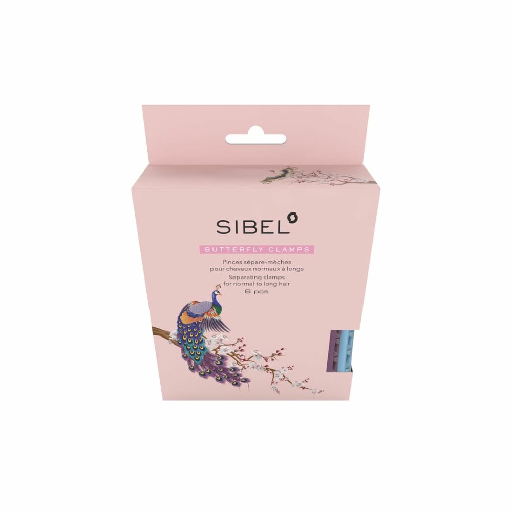 Sibel Vlinderklemmen Blossoms From Asia 6 stuks