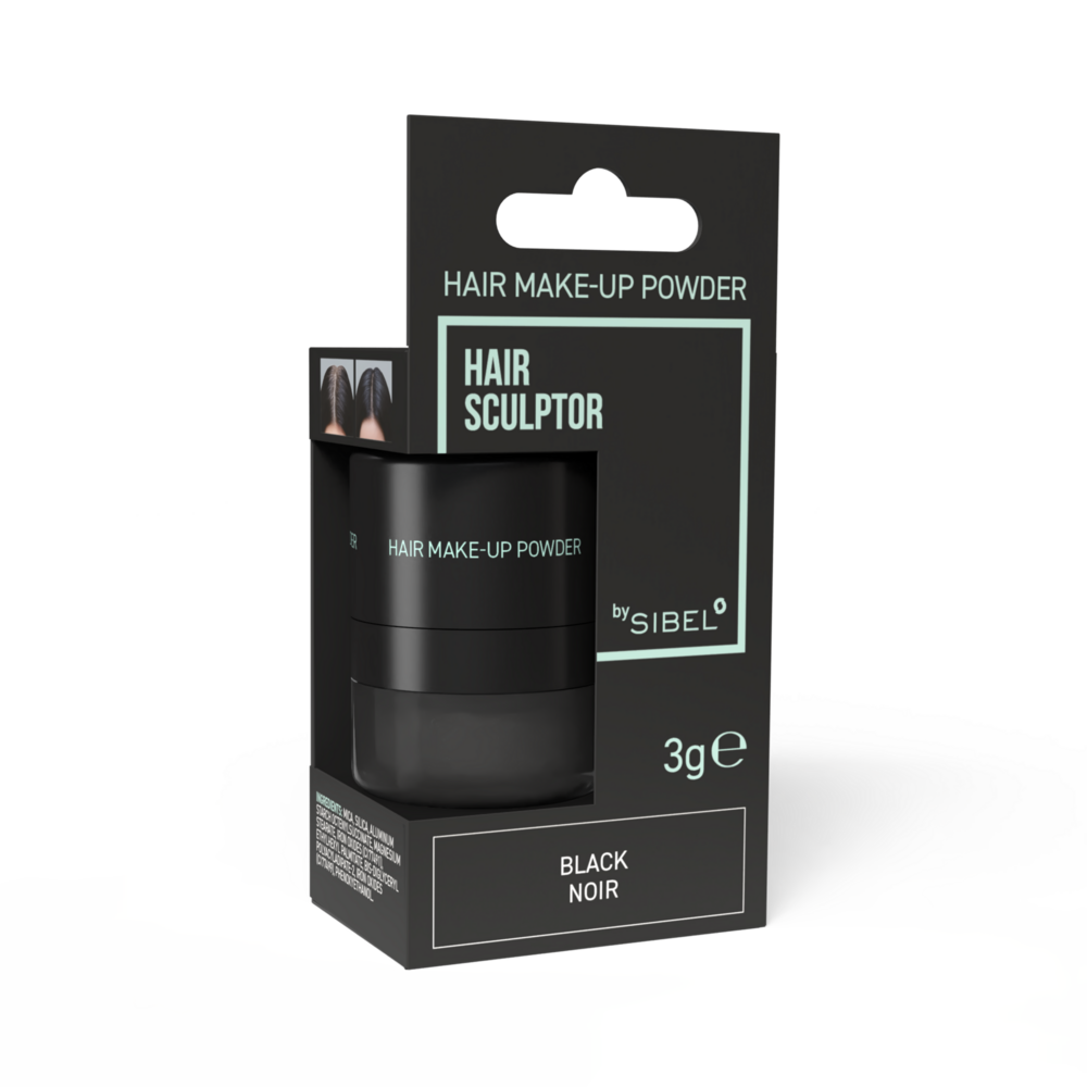 SIBEL HS Hair Make-Up Poeder 3g Zwart