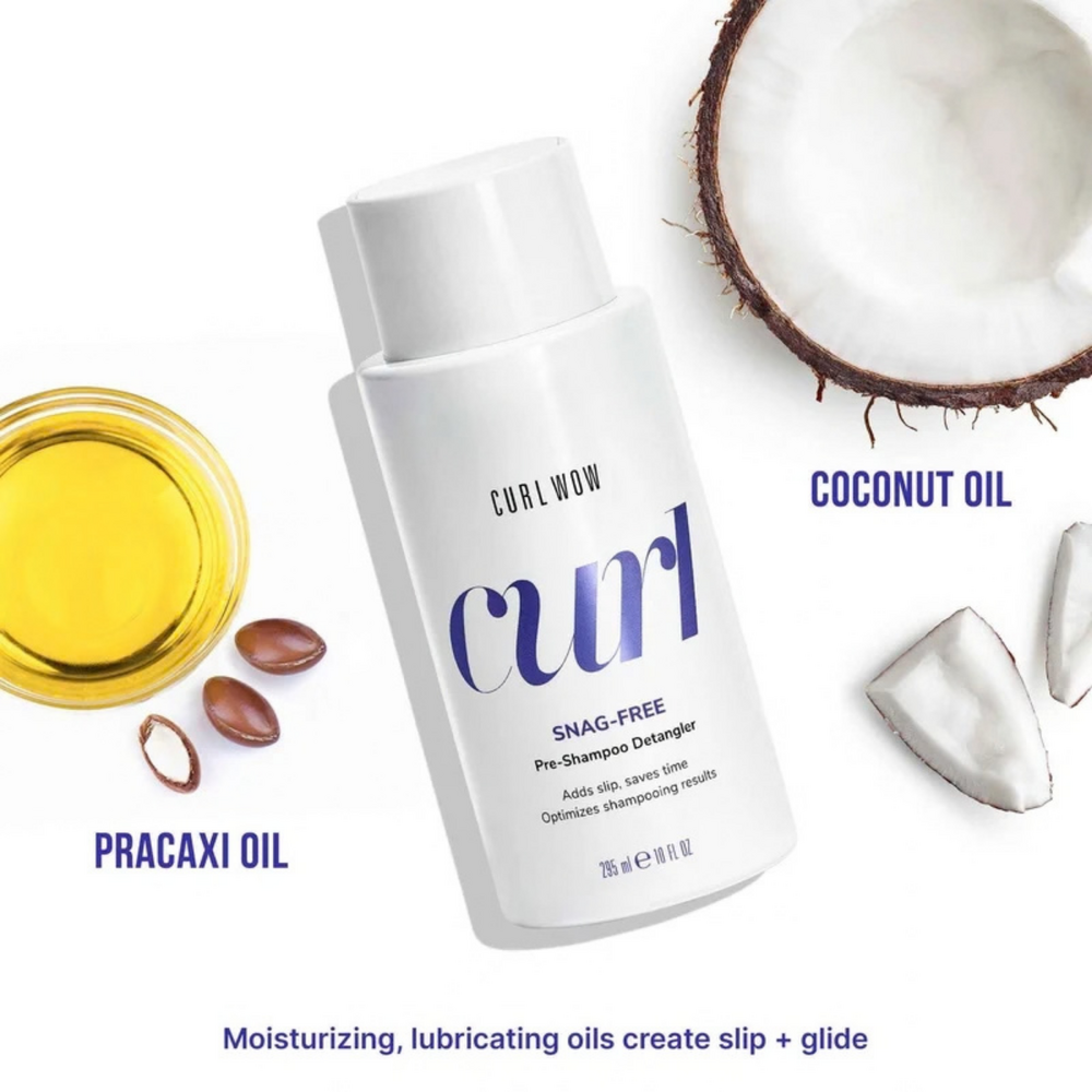 Color Wow Curl Wow Snag-Free Pre-Shampoo Detangler met pracaxi-olie en kokosolie als ingredi&euml;nten