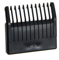 Opzetkam nr.1 (4,5 mm) zwart plastic