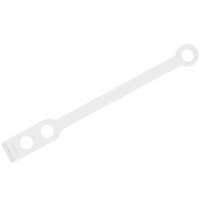 SIBEL Rep Band Silicone Plat Kort 50st