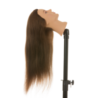 Oefenhoofd Nicole 60 cm Bruin haar