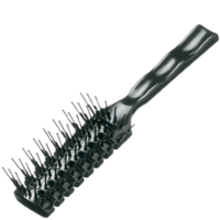 Comair Vent borstel met knopjes 7 rij zwart