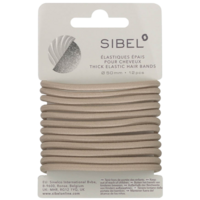 Sibel Elastiekjes blond 12 stuks dia 50mm