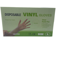 Handschoenen Vinyl Zonder Poeder L