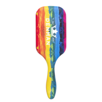 Denman D90L Paddle Brush Rainbow