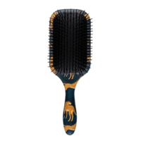 Denman D90L Paddle Brush Leopard Print