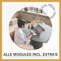 Social media training - alle modules incl. coaching en online feedback