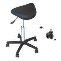 Comair Giant Fury Kappersfiets Zwart + hairproof wielen