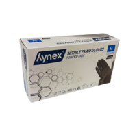 Nitril Handschoenen powder free maat M Zwart