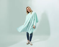 Trend Design Kapmantel Skinny - Mint Ice - Drukknopen