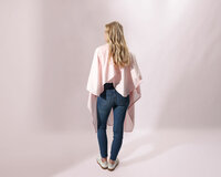 Trend Design Kapmantel Skinny - Bubble Gum - Drukknopen