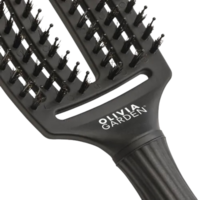 Olivia Garden Fingerbrush Zwart Medium