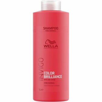 Wella Brilliance Shampoo Fijn/Normaal 1000 ml