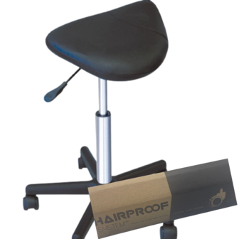 Comair Giant Fury Kappersfiets Zwart + hairproof wielen