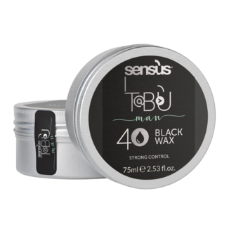 Sens.&ugrave;s T@B&gt;U Men Black Wax 75 ml