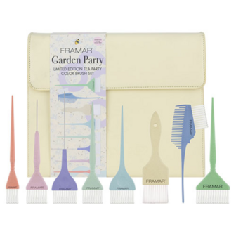 Framar Color Brush Kit - 8 Color Brushes Garden Party