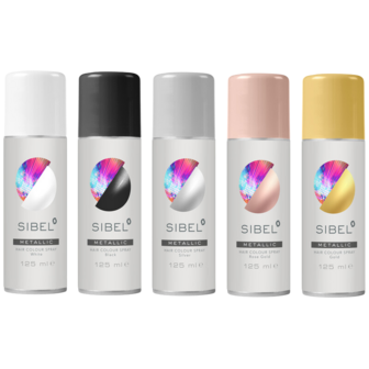 SIBEL Spray Glitter Zilver 125ml
