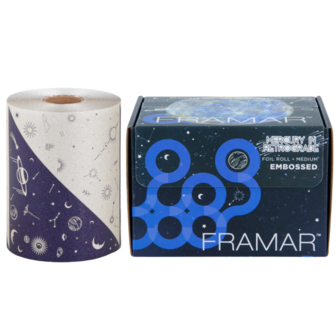 Framar Mercury in Retrograde Embossed roll Limited edition 98 mtr