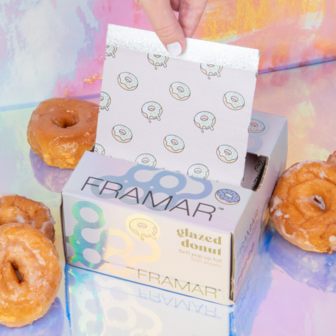 Framar Glazed Donut pop up foil Limited edition pop-up 500 st