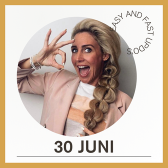 Cursus Soraya Easy And Fast Updo&rsquo;s - 30 juni - look en learn ochtend