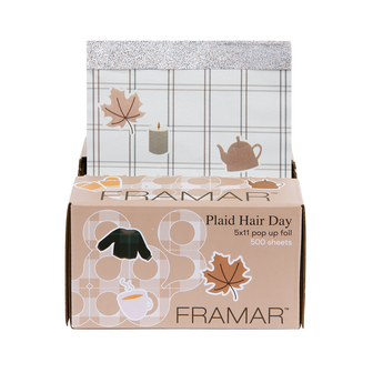 Framar Plaid Hair Day pop up foil 500 sheets