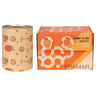 Framar Puttin on the Spritz Embossed Roll 97,5 mtr